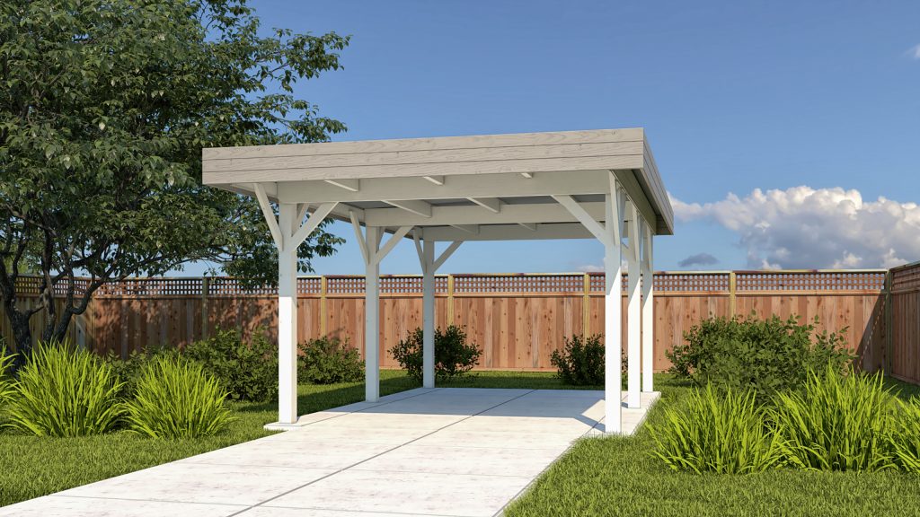 RYANNA 3,51 m x 5,98 m Biancasa carport