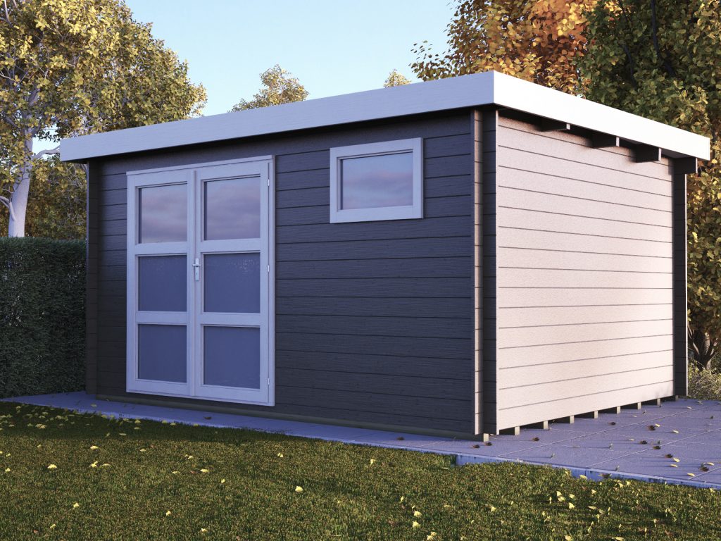 CINCOLINA 3,97 m x 3,07 m Biancasa moderne 28 mm