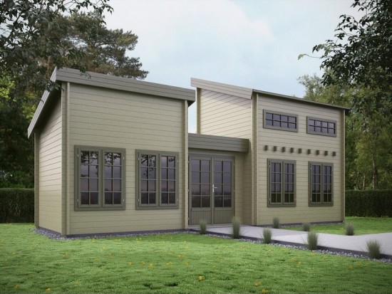 Soniro Chalets en bois contemporains Grandcasa